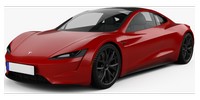 Komplet klocków hamulcowych Tesla Roadster
