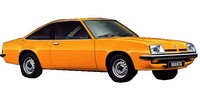 Komplet klocków hamulcowych Opel Manta B (58, 59)