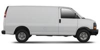 Elementy zewnętrzne Chevrolet Express 2500 Standart Passenger VAN