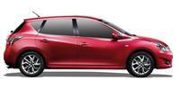 Linki, mechanizmy i napędy (jarzma) zmiany biegów Nissan (Dongfeng) Tiida hatchback (C12)