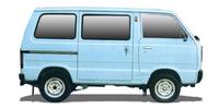 Zestaw klocków hamulcowych Suzuki Carry pickup (Fd, Da5 T, Da6 T)