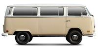 Panele zwisu nadwozia, listwy i nakładki Volkswagen Kombi cab chassis (T2)