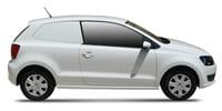 Zestaw szczęk hamulcowych Volkswagen Polo Mk5 (6R) Van