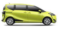 Dywaniki samochodowe Toyota Sienta Welcab (_P17_)