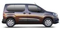 Oleje silnikowe samochodowe Vauxhall Combo Mk 4 (E) VAN/microbus (K9)