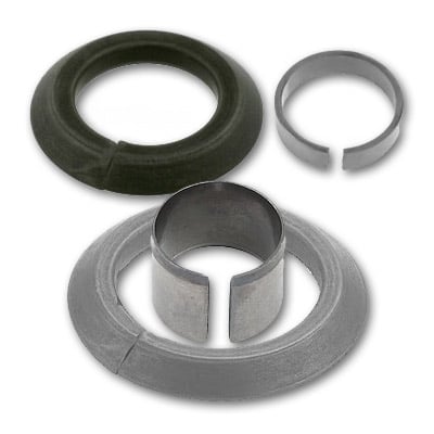 Spherical ring for wheel bolt