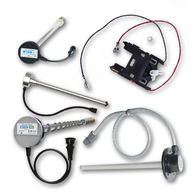 Fuel level sensors, oils and other