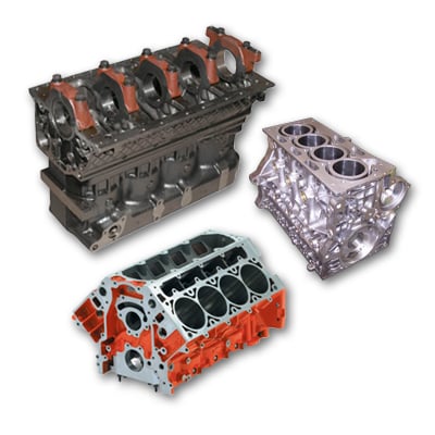 Engine blocks and components Volkswagen Bora