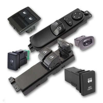 Buttons and switches Mercedes SLK