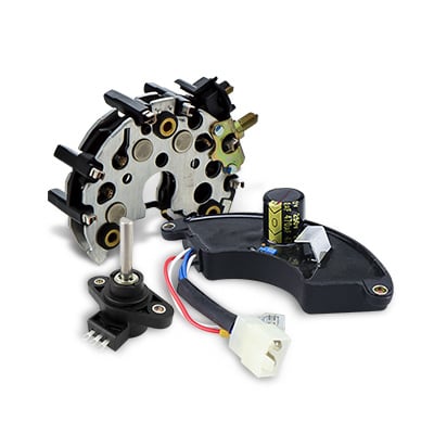 Stabilizatory, mostki diodowe, potencjometry