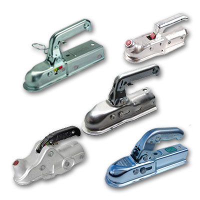 Coupling for trailers