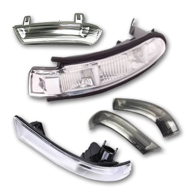 Side mirror lights and turn signals Audi A6 C6 (4F2) Sedan 3.0 TFSI quattro CCAA 299 HP
