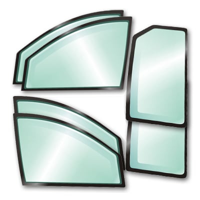 Door glass Skoda Fabia