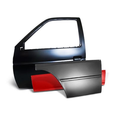 Exterior door components Fiat Panda