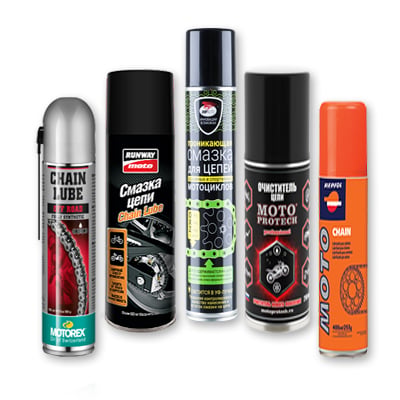 Смазки для цепей и ремней Motul
