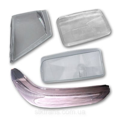 Headlight glass Opel