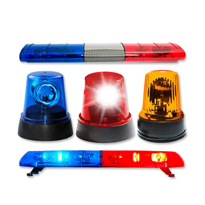 Emergency lights and light spetssignaly Luminex