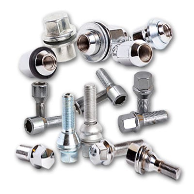 Wheel bolts and nuts
