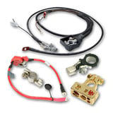 Przewody, kable i zaciski systemu akumulatorów samochodowych Bosch 