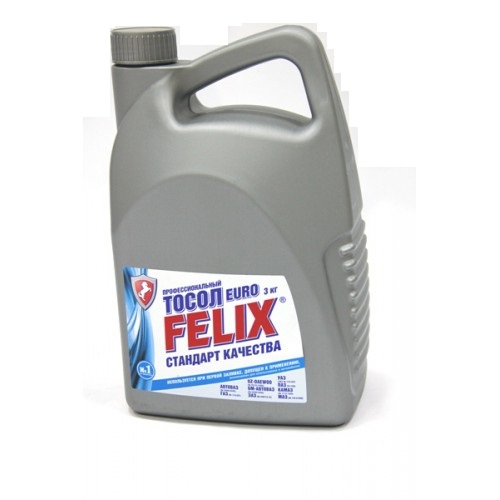 Felix 4606532001551 Antifreeze, blue, -35°C, 3 l 4606532001551: Buy near me in Poland at 2407.PL - Good price!