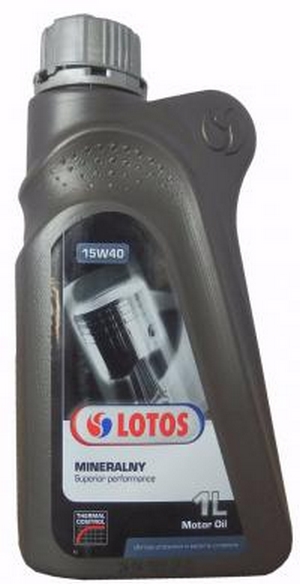 Lotos WF-K100850-0H0 Моторное масло Lotos Mineral 15W-40, 1л WFK1008500H0: Купить в Польше - Отличная цена на 2407.PL!