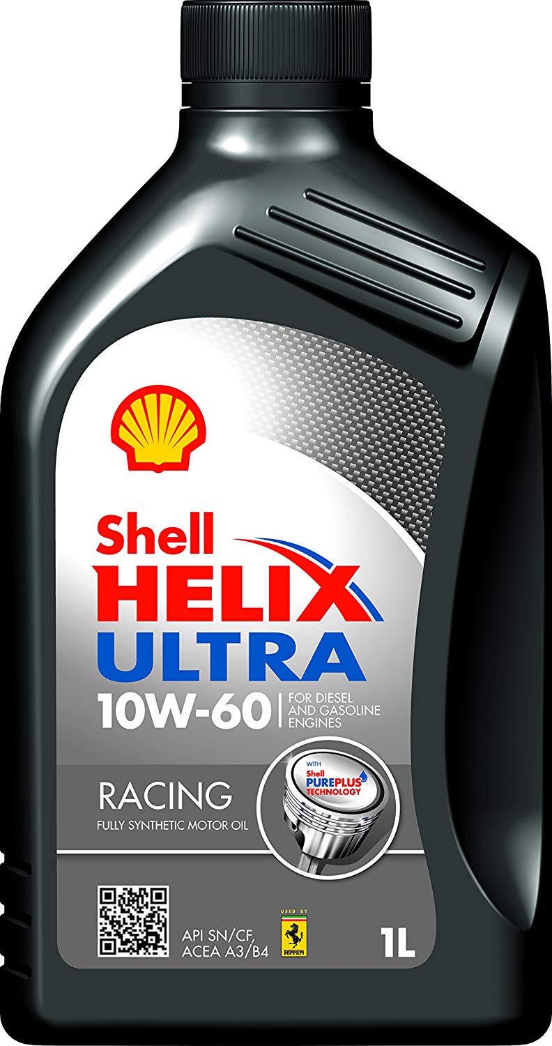 Shell 550040588 Моторное масло Shell Helix Ultra Racing 10W-60, 1л 550040588: Отличная цена - Купить в Польше на 2407.PL!