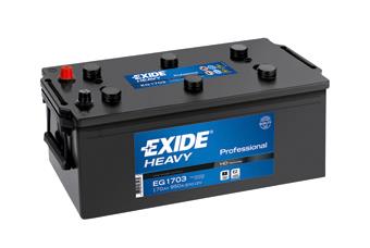 Exide EG1703 Аккумулятор Exide 12В 170Ач 950А(EN) L+ EG1703: Отличная цена - Купить в Польше на 2407.PL!
