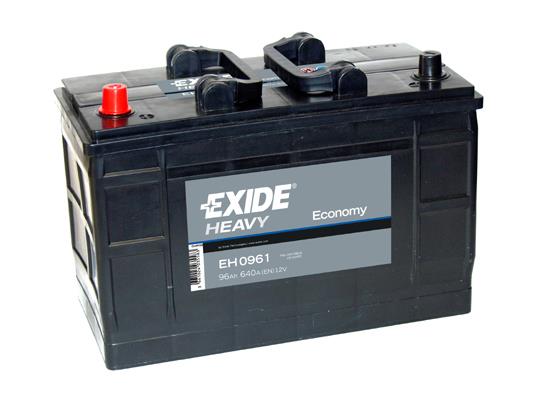 Exide EH0961 Аккумулятор Exide 12В 96Ач 640А(EN) L+ EH0961: Отличная цена - Купить в Польше на 2407.PL!