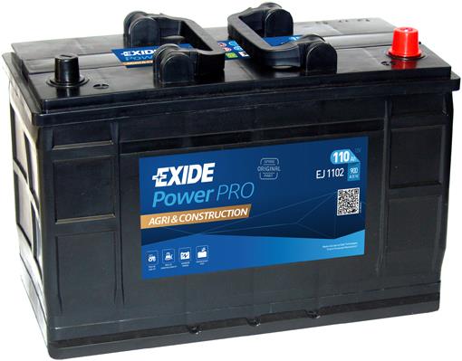Exide EJ1102 Battery Exide 12V 110AH 900A(EN) R+ EJ1102: Buy near me in Poland at 2407.PL - Good price!