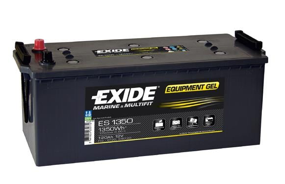 Exide ES1350 Battery Exide Equipment GEL 12V 120AH 620A(EN) L+ ES1350: Buy near me in Poland at 2407.PL - Good price!