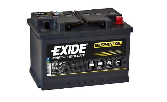 Exide ES650 Акумулятор Exide Equipment GEL 12В 56Ач 410А(EN) R+ ES650: Приваблива ціна - Купити у Польщі на 2407.PL!