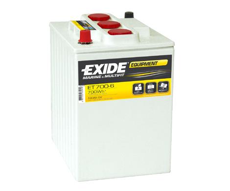 Exide ET700-6 Battery Exide 6V 195AH 900A(EN) R+ ET7006: Buy near me in Poland at 2407.PL - Good price!