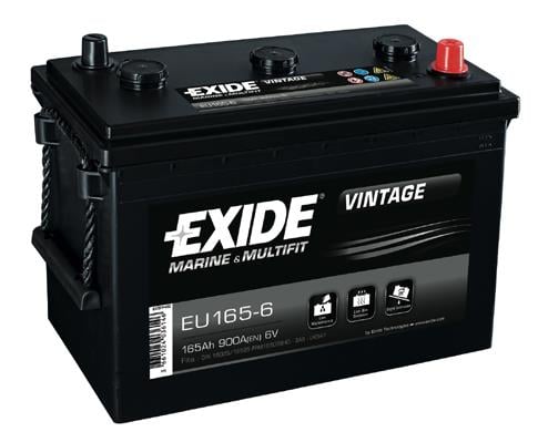 Exide EU165-6 Battery Exide 6V 165AH 900A(EN) R+ EU1656: Buy near me in Poland at 2407.PL - Good price!