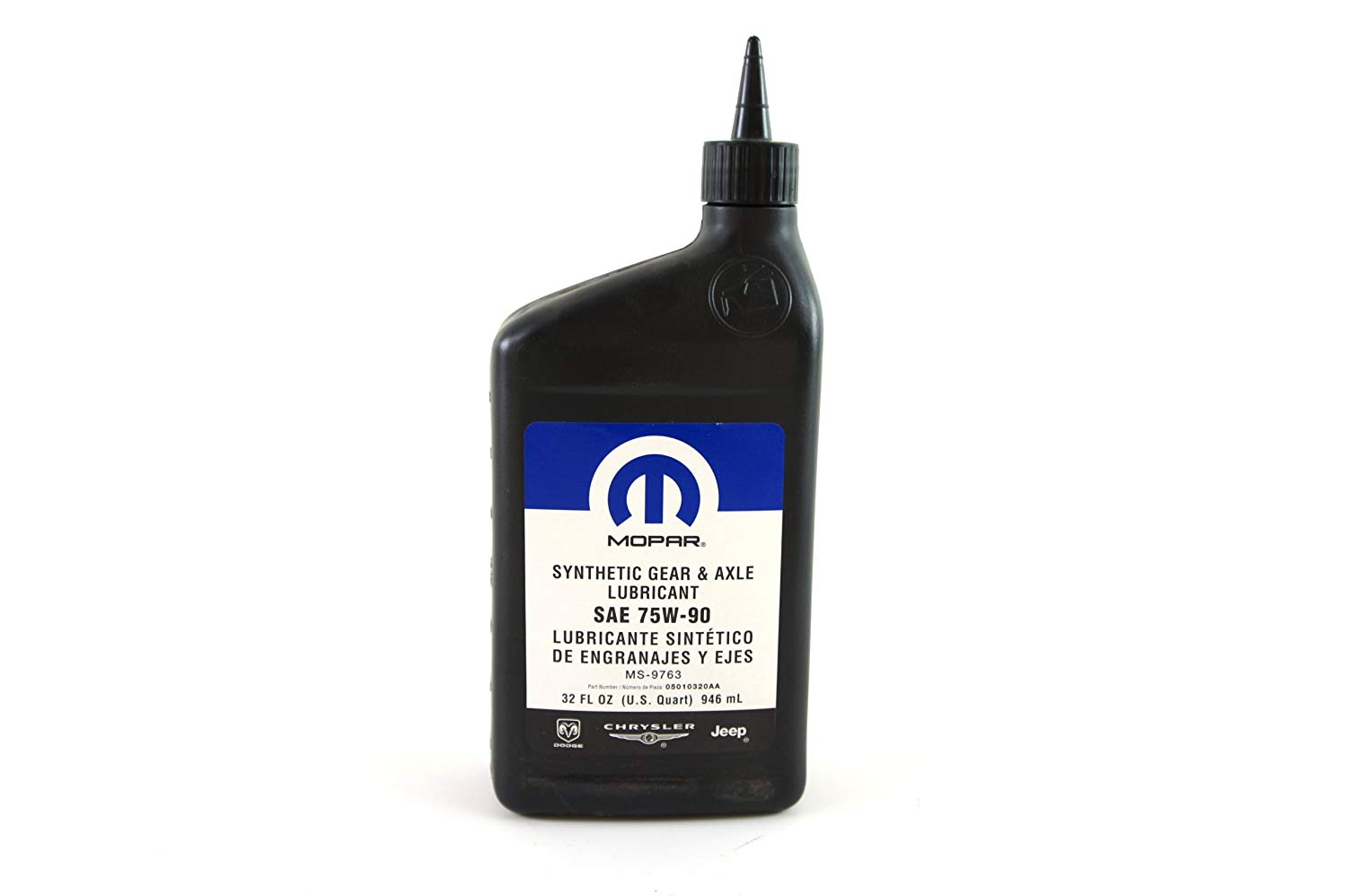 Chrysler/Mopar 68218 655AA Transmission oil Chrysler Synthetic Gear Axle Lubricant SAE 75W-90, 0.946 L 68218655AA: Buy near me in Poland at 2407.PL - Good price!