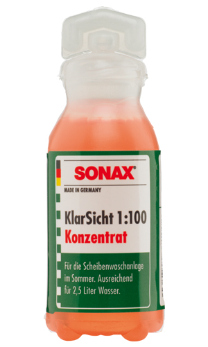 Sonax 371000 Summer windshield washer fluid, concentrate, 1:100, Clear view, 0,25l 371000: Buy near me in Poland at 2407.PL - Good price!