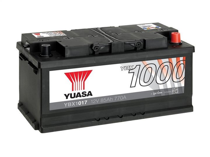 Yuasa YBX1017 Battery Yuasa YBX1000 CaCa 12V 85AH 770A(EN) R+ YBX1017: Buy near me in Poland at 2407.PL - Good price!