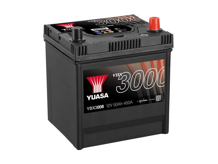 Yuasa YBX3008 Akumulator Yuasa YBX3000 SMF 12V 50AH 450A(EN) R+ YBX3008: Dobra cena w Polsce na 2407.PL - Kup Teraz!