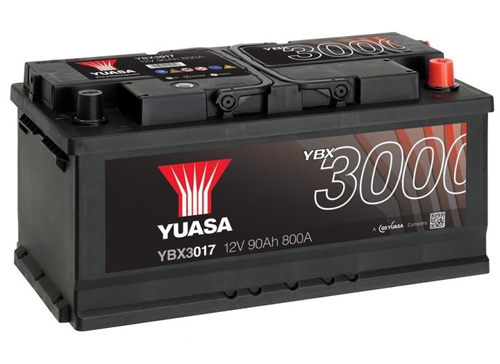 Yuasa YBX3017 Akumulator Yuasa YBX3000 SMF 12V 90AH 800A(EN) R+ YBX3017: Dobra cena w Polsce na 2407.PL - Kup Teraz!