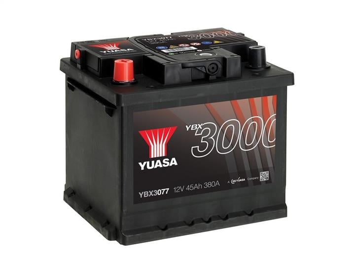Yuasa YBX3077 Akumulator Yuasa YBX3000 SMF 12V 45AH 380A(EN) L+ YBX3077: Dobra cena w Polsce na 2407.PL - Kup Teraz!
