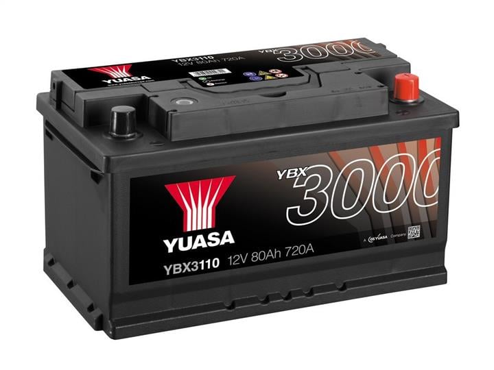 Yuasa YBX3110 Akumulator Yuasa YBX3000 SMF 12V 80AH 720A(EN) R+ YBX3110: Dobra cena w Polsce na 2407.PL - Kup Teraz!