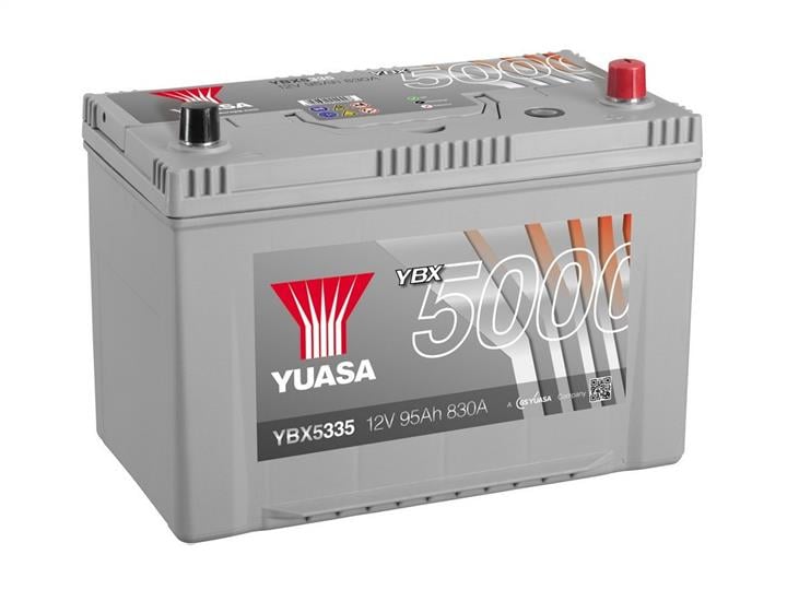 Yuasa YBX5335 Akumulator Yuasa YBX5000 Silver High Performance SMF 12V 95AH 830A(EN) R+ YBX5335: Dobra cena w Polsce na 2407.PL - Kup Teraz!