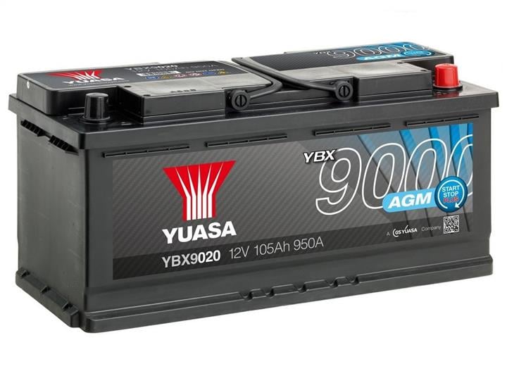 Yuasa YBX9020 Akumulator Yuasa YBX9000 AGM Start-Stop Plus 12V 105AH 950A(EN) R+ YBX9020: Dobra cena w Polsce na 2407.PL - Kup Teraz!