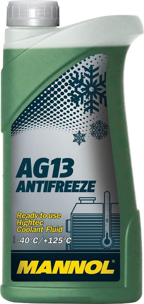 Mannol 4036021157702 Płyn do chłodnic HIGHTEC ANTIFREEZE AG13, zielony, -40°C, 1 L 4036021157702: Dobra cena w Polsce na 2407.PL - Kup Teraz!