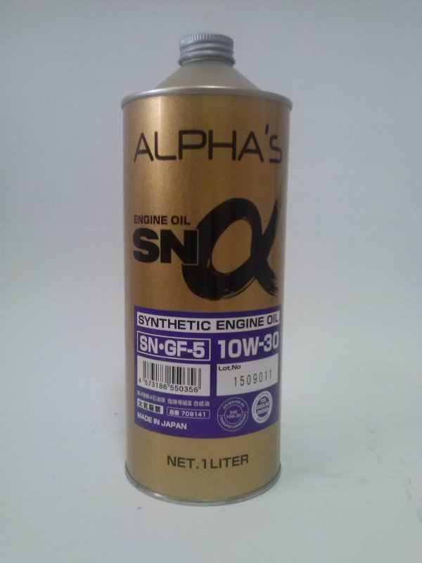 Alphas 709141 Engine oil Alphas SN 10W-30, 1L 709141: Buy near me in Poland at 2407.PL - Good price!