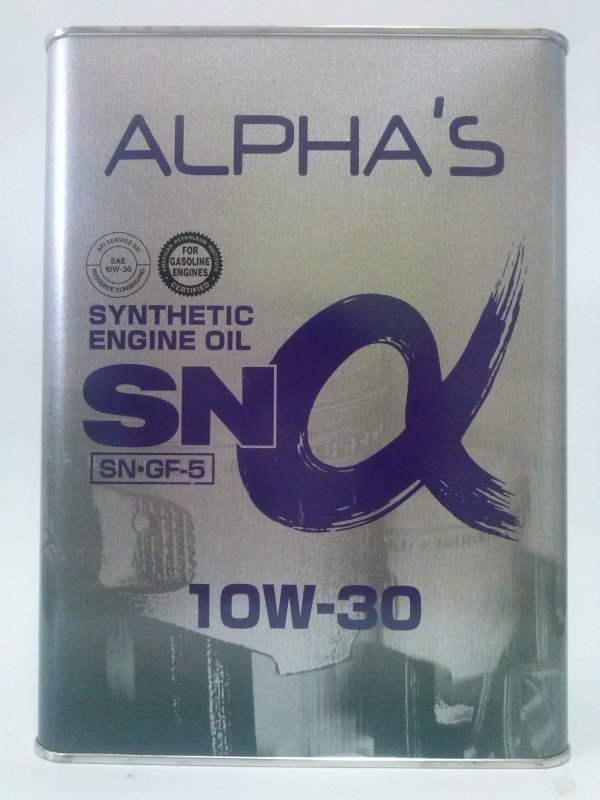 Alphas 709144 Моторное масло Alphas SN 10W-30, 4л 709144: Отличная цена - Купить в Польше на 2407.PL!