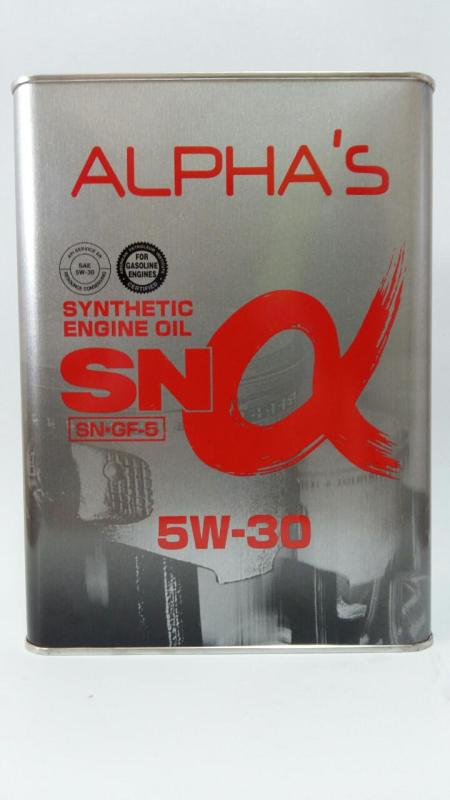 Alphas 709244 Engine oil Alphas SN GF-5 5W-30, 4L 709244: Buy near me in Poland at 2407.PL - Good price!