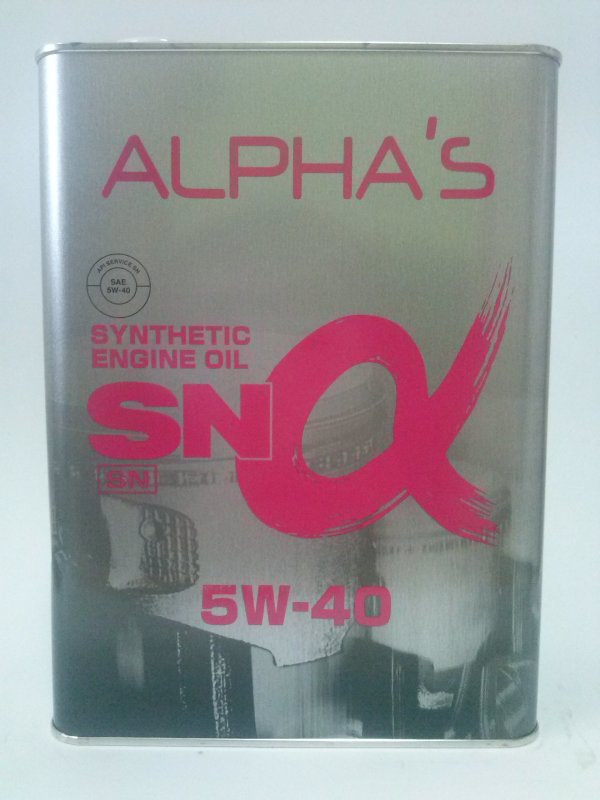 Alphas 709544 Engine oil Alphas SN 5W-40, 4L 709544: Buy near me in Poland at 2407.PL - Good price!