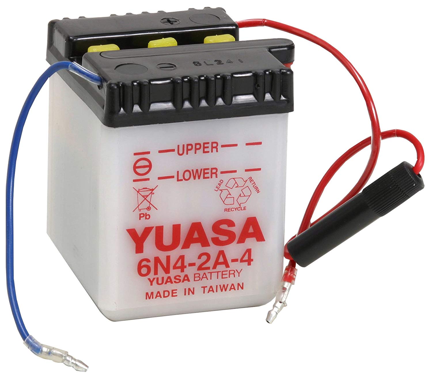 Yuasa 6N4-2A-4 Battery Yuasa 6V 4AH 35A(EN) L+ 6N42A4: Buy near me in Poland at 2407.PL - Good price!