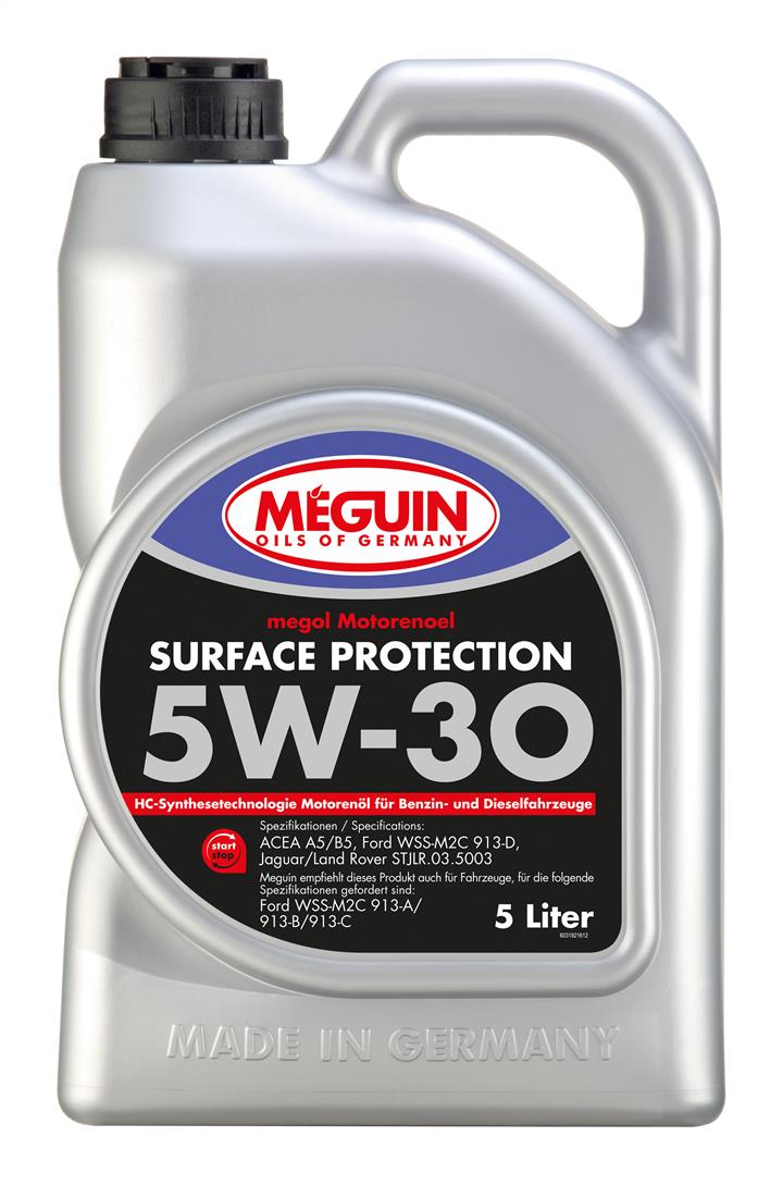 Meguin 3192 Motoröl Meguin Surface Protection 5W-30, 5L 3192: Kaufen Sie zu einem guten Preis in Polen bei 2407.PL!