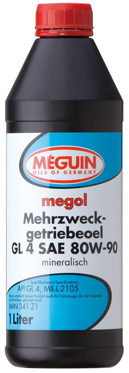Meguin 4866 Olej przekładniowy Meguin MEHRZWECKGETRIEBEOEL 80W-90, API GL-4, 1L 4866: Dobra cena w Polsce na 2407.PL - Kup Teraz!